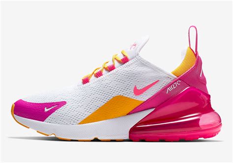 Nike Air Max 270 White Fuchsia Dream (Women's) 